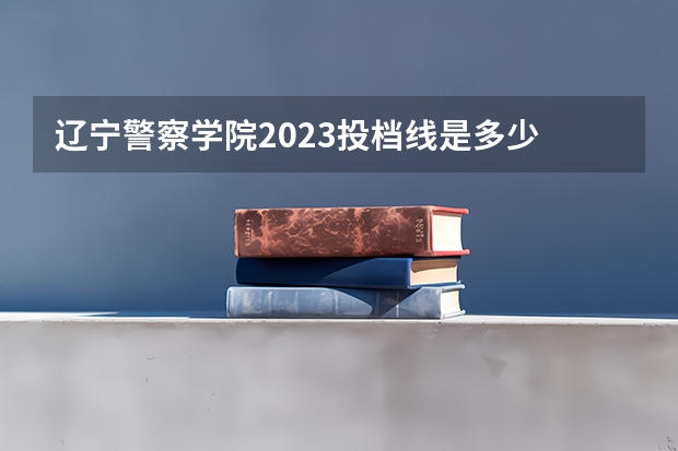 辽宁警察学院2023投档线是多少